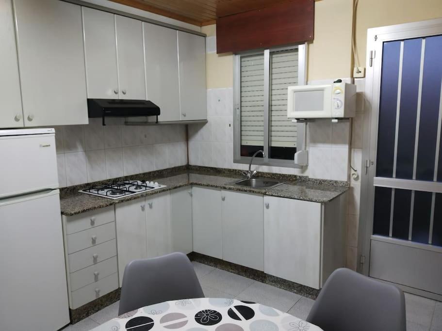 Apartamento Con Terraza Y Vistas Al Mar Bueu Dış mekan fotoğraf
